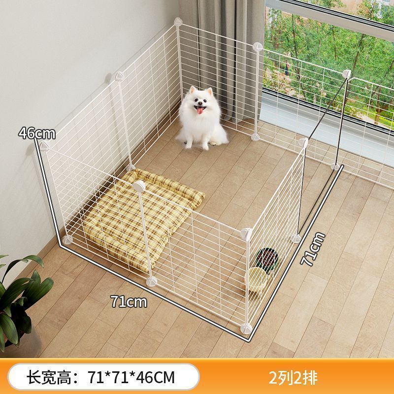 狗笼子泰迪柯基吉娃娃狗围栏家用室内小型犬宠物狗栏栅狗笼收纳柜|undefined