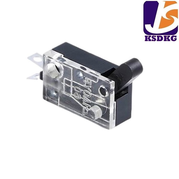 黑色叶片开关限位检测微动 复位开关常开 复位常开微动开关立式