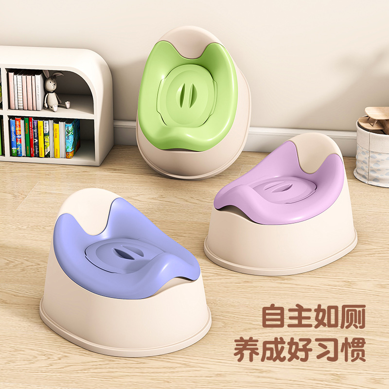 Children's Toilet New Style Boy and Girl Baby Potty Baby Toddler Urinal with Lid Toilet Seat Potty Seat