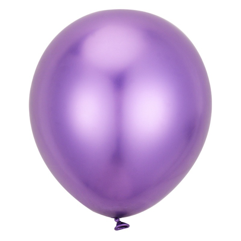 10-pulgadas 1,8G Bola de látex metálico ceremonia de boda fiesta boda decoración publicidad Internet celebridad globo de cromo cumpleaños