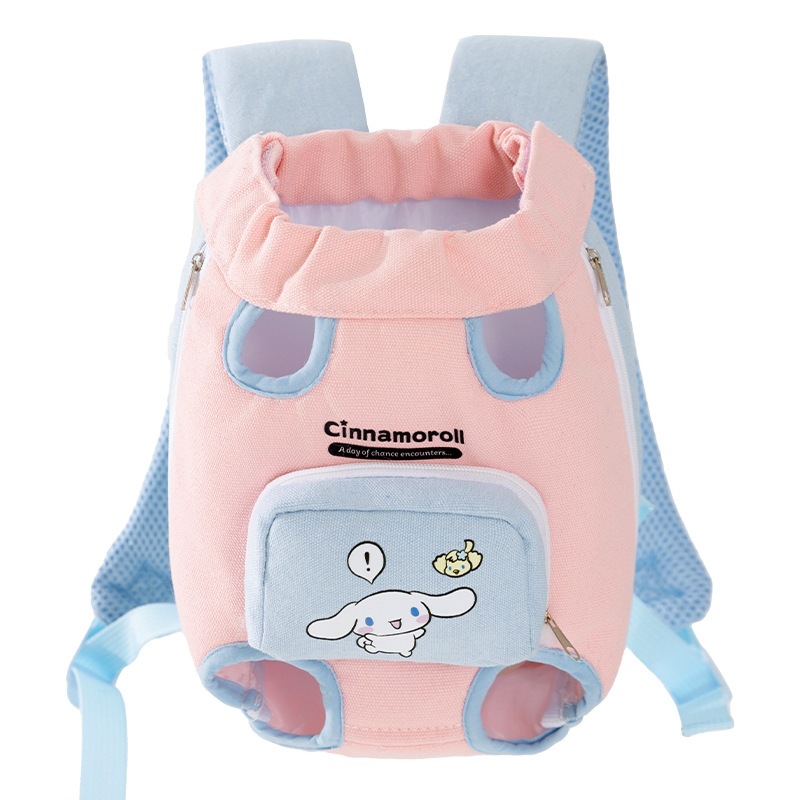 Primavera y verano, perros de orejas grandes, perros de tamaño mediano y pequeño, bolsa de salida respirada para mascotas, bolsa de pecho, bolsa de gato, bolsa de perro, bolsa de oso, mochila de peluche.