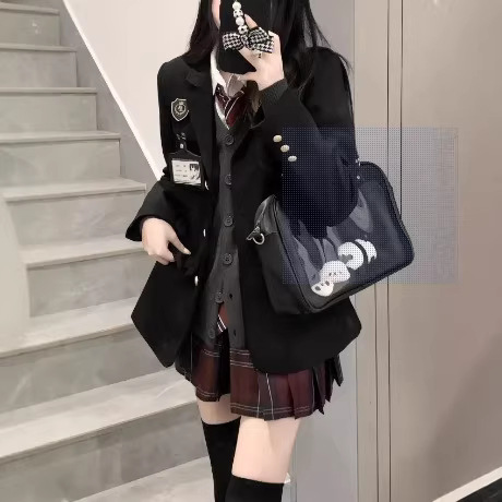 Manufacturer Wholesale Shengyan High-Quality Slim-Fit Casual Authentic Original Academy Style Jk Uniform Suit Jk Jacket for Women Autumn