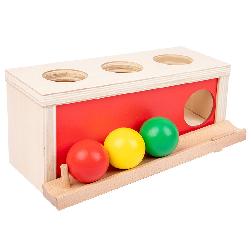 Montessori jardín de infantes de 3 años educación temprana caja de monedas juego cajón ayudas didácticas juguetes educativos de madera fábrica personalizada al por mayor