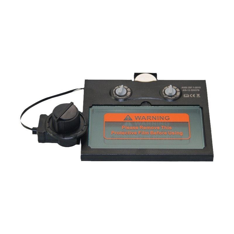 Máscara de soldadura con oscurecimiento automático Solar, casco de soldadura, lente de soldadura, máscara para ojos, filtro, caja de espejo, lente oscura image 7