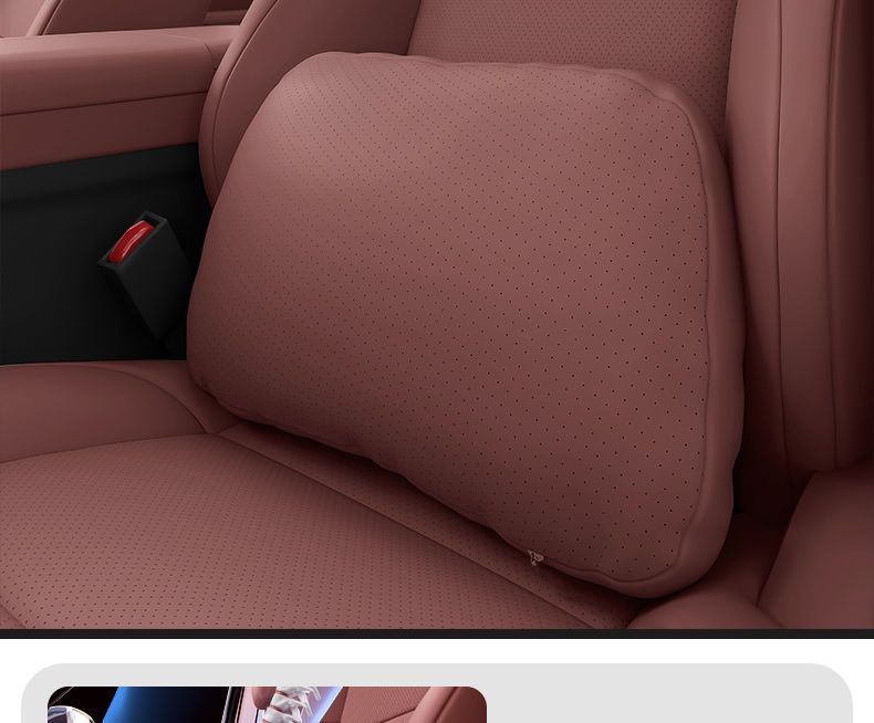 Suitable for Byd Xia Headrest, Lumbar Support, Neck Pillow, Neck and Waist Protection Car Set, Complete Collection of Car Interior Decoration Accessories