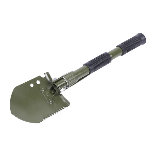 Multifunctional engineer shovel, foldable and portable emergency rescue, fishing and flower planting shovel, outdoor outdoor adventure equipment