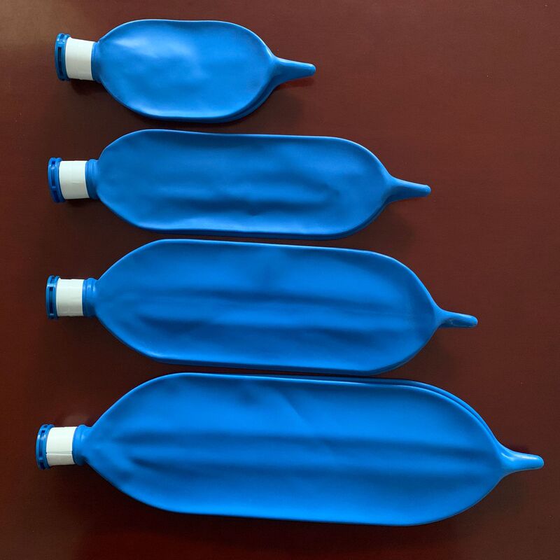 Wholesale latex blue thickened airbag disposable breathing airbag anesthesia machine breathing circuit capsule