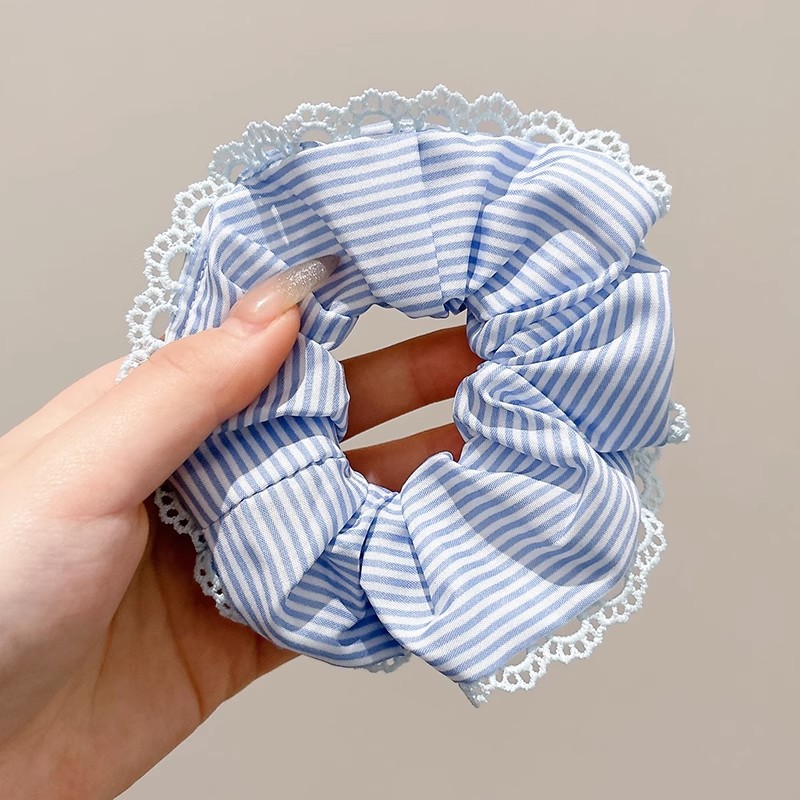 2#파란줄대장머리끈-13cm