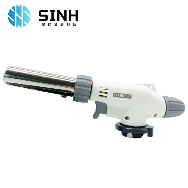 新款516卡式喷火枪360度可倒置烘焙火焰枪便携式小焊枪点火器