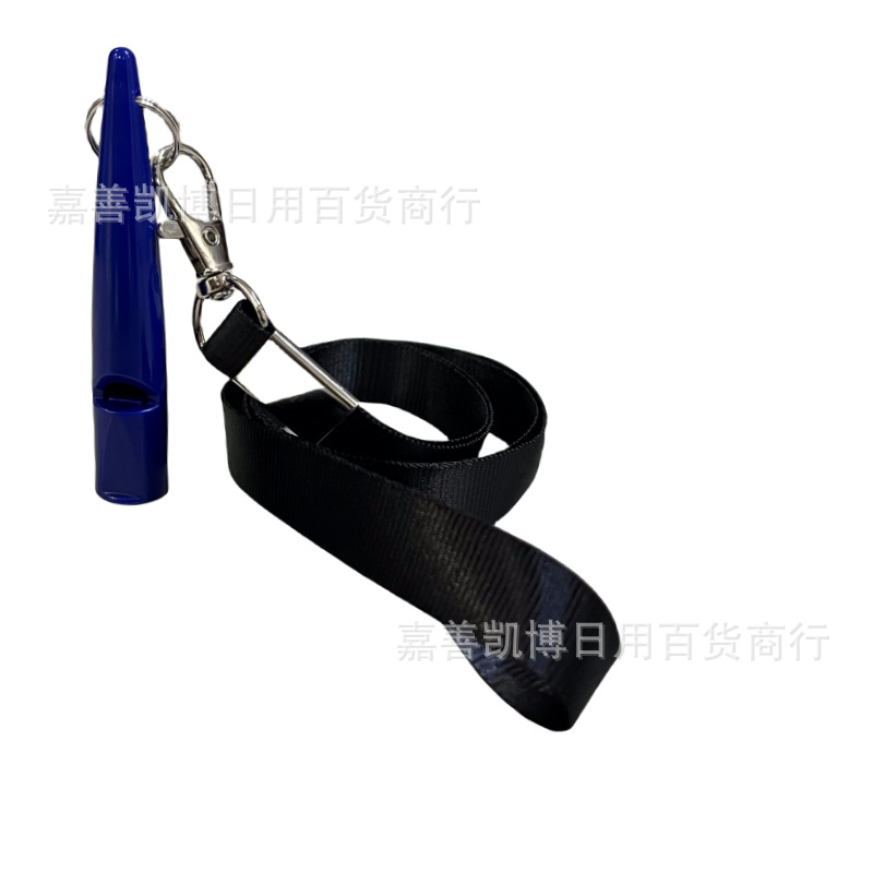 Flauta de perro de plástico con cordón mascota entrenador perro flauta perro silbato perro entrenador silbato caballo entrenamiento silbato