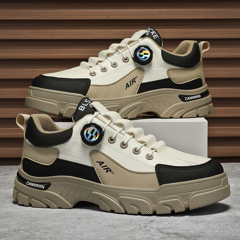 Путянь фабрика мужская обувь осень новая наружная дышащая низкая износостойкая вращающаяся застежка обувь повседневная спортивная обувь