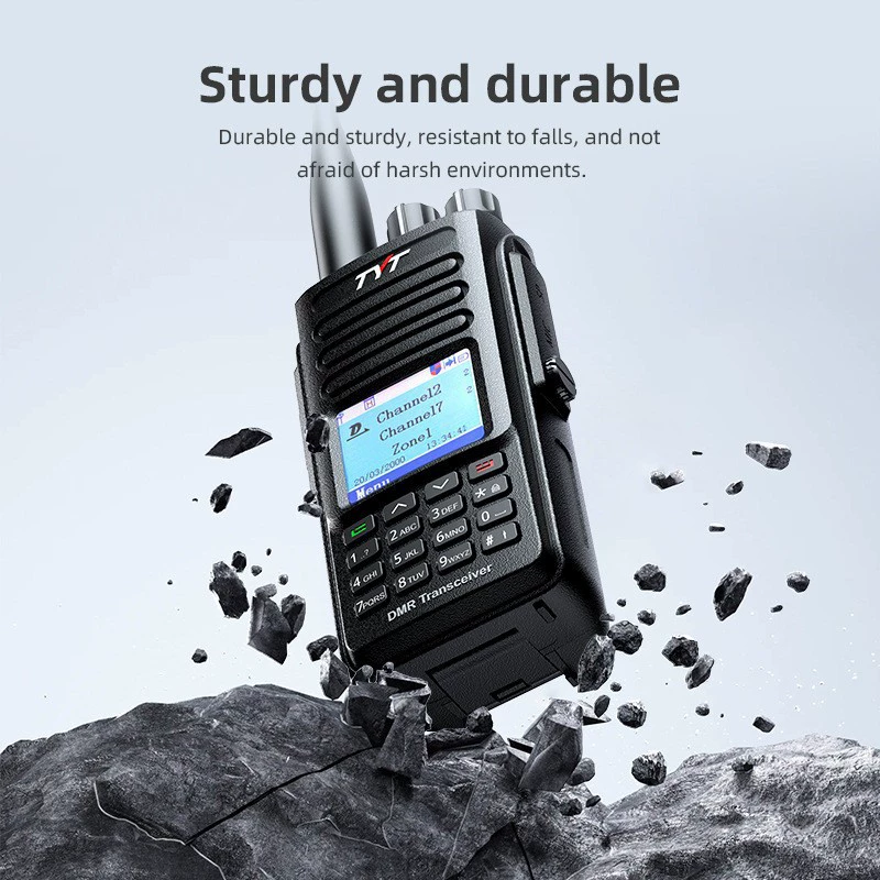 TYT MD-UV390PLUS с AES256 цифровой коммуникатор, TYPE-C зарядная платформа, мощность 10 Вт