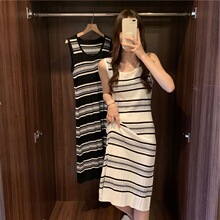 �ٴ�����ֱͲ��֯��ȹ����ײɫ����ȹ�¿��ļ�2025���䱳��ȹ