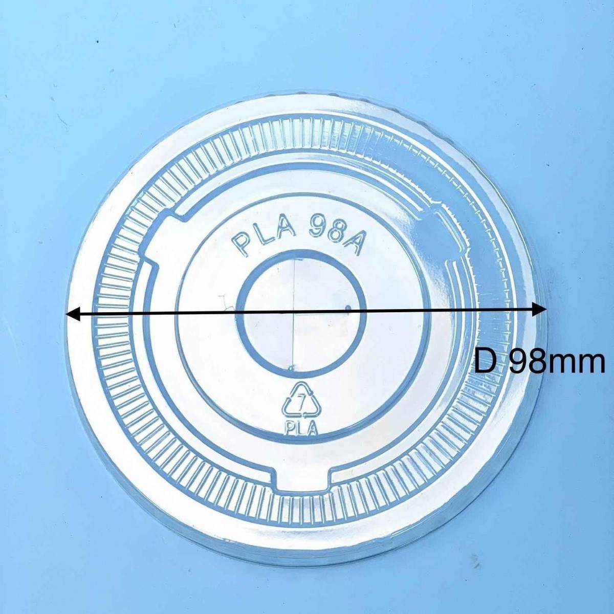 Vaso desechable para té con leche, calibre 98, 300-720 ml, vaso PLA para bebidas frías, vaso de café biodegradable y ecológico