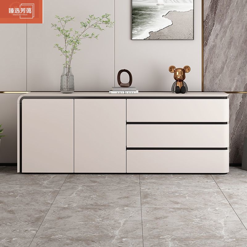 Living Room and Dining Room Wall-Mounted Simple Modern Large-Capacity Storage Cabinet 2025 New Sideboard for Home Use