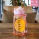 Children's Summer Water Cup Outdoor Sports Plastic Cup High Color Value Cute Handy Cup Student Portable Fashion Water Cup