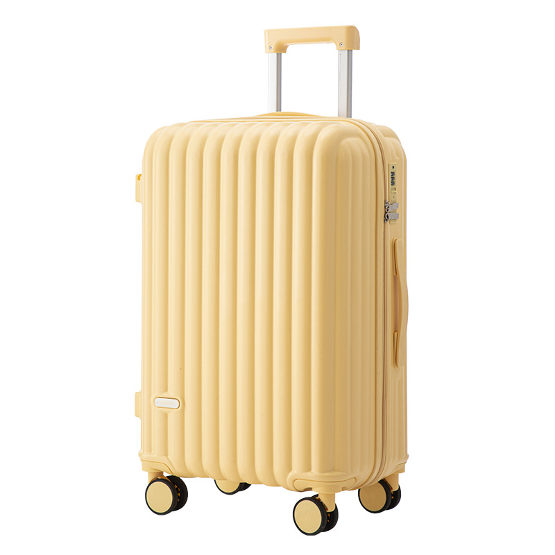 Maleta multifuncional para mujeres de 24 pulgadas, estudiante, caja con ruedas de alto valor, pequeña, fresca y duradera, caja de contraseña de viaje, hombre