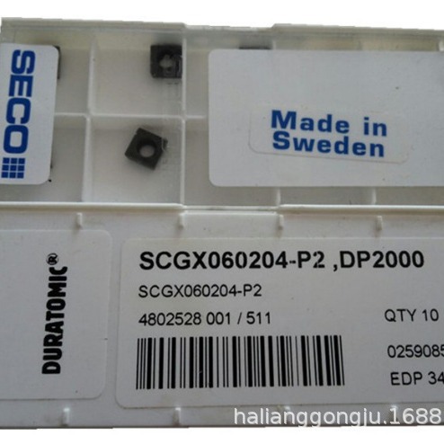 数控刀片 批发山高钻刀片SCGX060204-P2 DP3000山高U钻刀片批发