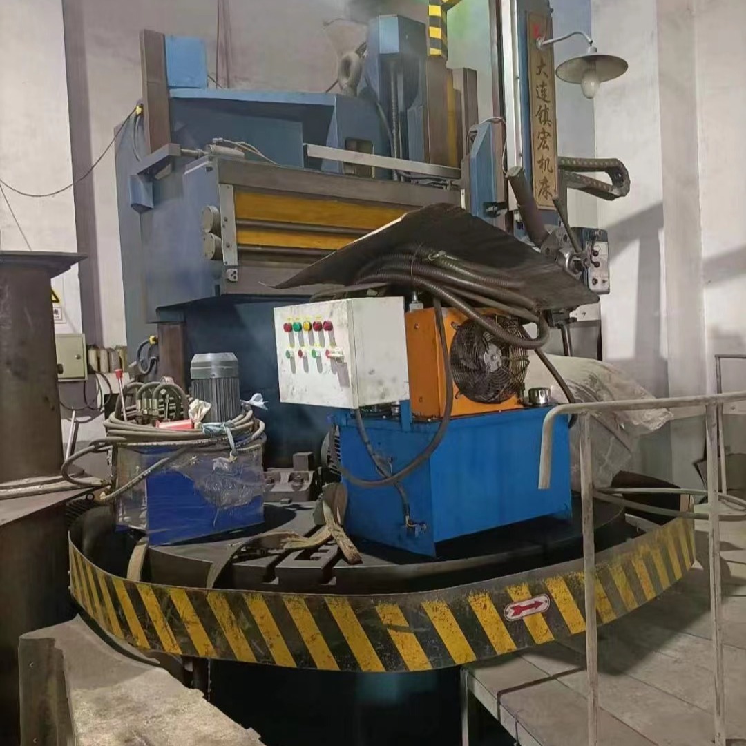 转让二手镇宏C5123立式车床加工直径2300工件重量8