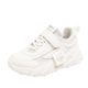 Strict selection of new children's white shoes girls shoes 3-6 years old 7 soft bottom 12 breathable 2024 autumn sneaker men