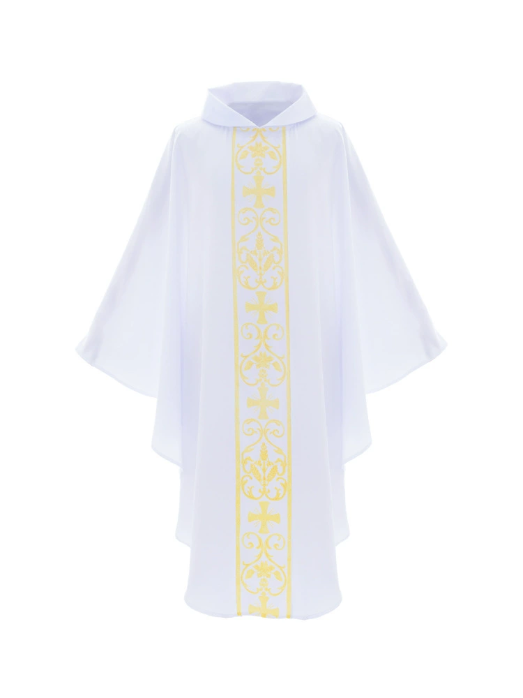 Medieval priest prayer clothes, monk clothes, Muslim robes, cloaks, printed cloaks, cosplay priest clothes