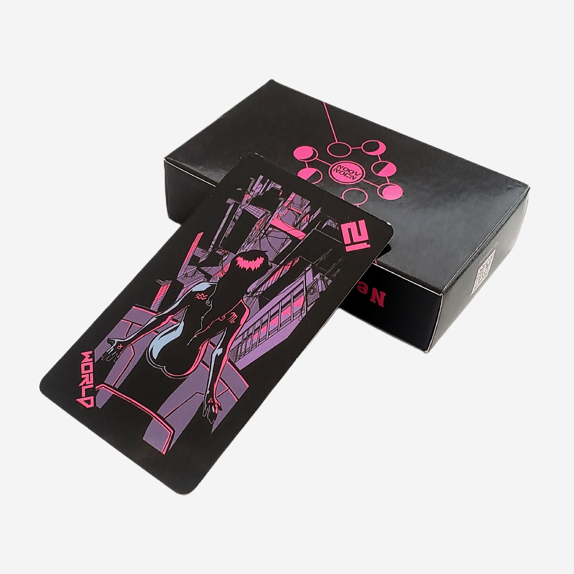 Cartas de Tarô Lua Neon 2023 - Item Imperdível para Compras Internacionais_voghion.com