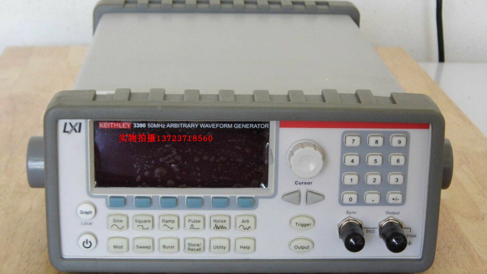 租售回收美国Tektronix泰克Keithley吉时利3390任意波形发生器