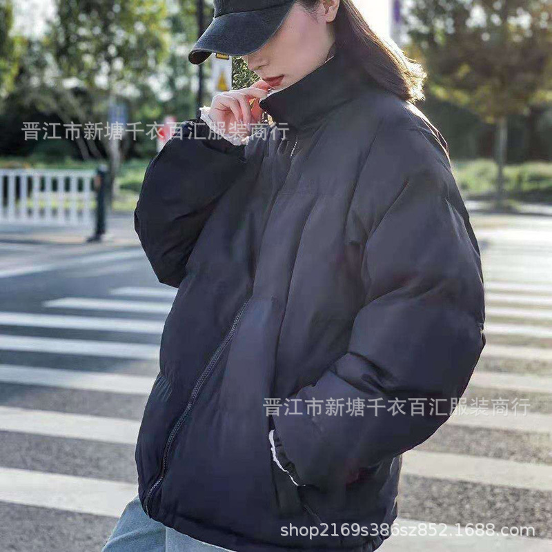 Comercio exterior al por mayor de invierno de doble cara de algodón acolchado abrigo de lana de cordero abrigo de invierno de los hombres engrosada uniforme de béisbol abrigo de lana de cordero 6688