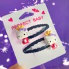 Hello kitty, cute cartoon bangs, children's hairgrip, universal brand hair accessory