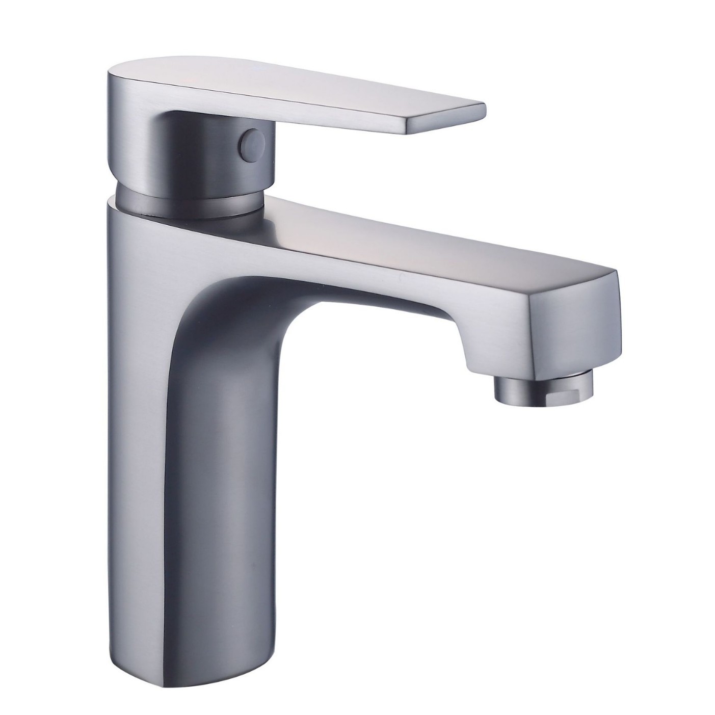 Mueble de baño de cobre dibujo pistola gris Cuenca del grifo Nordic simple luz de lujo estilo bajo encimera Cuenca caliente y fría grifo