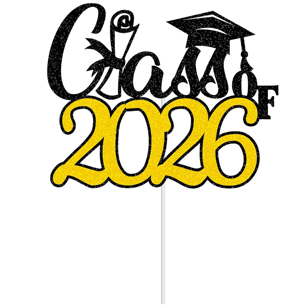 Tema enano transfronterizo temporada de graduación decoración del partido tire bandera pastel tarjeta inserción graduación escena diseño tire flor plug-in