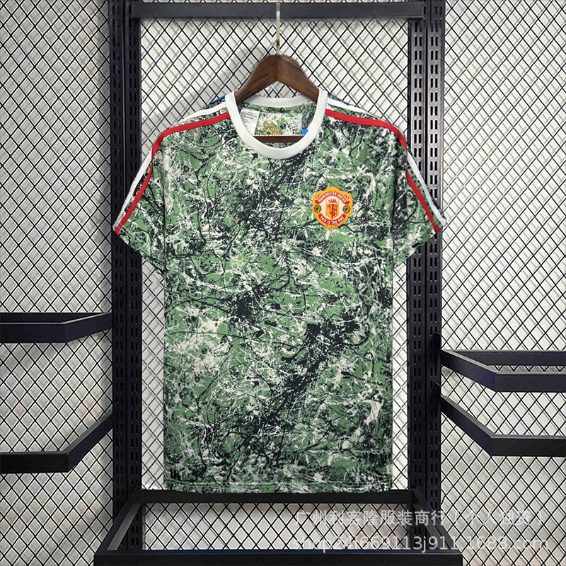 2526赛季新款足球服曼联利物浦球衣球迷版短袖t恤上衣批发可印号|undefined