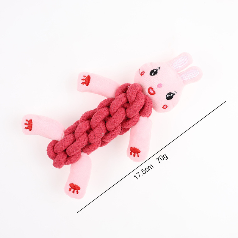 宠物棉绳猫玩具幼犬耐咬磨牙博美小型犬互动狗狗玩具工厂现货批发|undefined