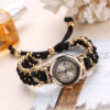 Dial, woven fashionable watch, quartz watches, small dial, wholesale