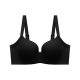 Big Chest Showy Small Underwear Women's Thin Summer Soft Steel Rings Gather-up Auxilis Anti-sagging plus size chubby girl Traceless Bra