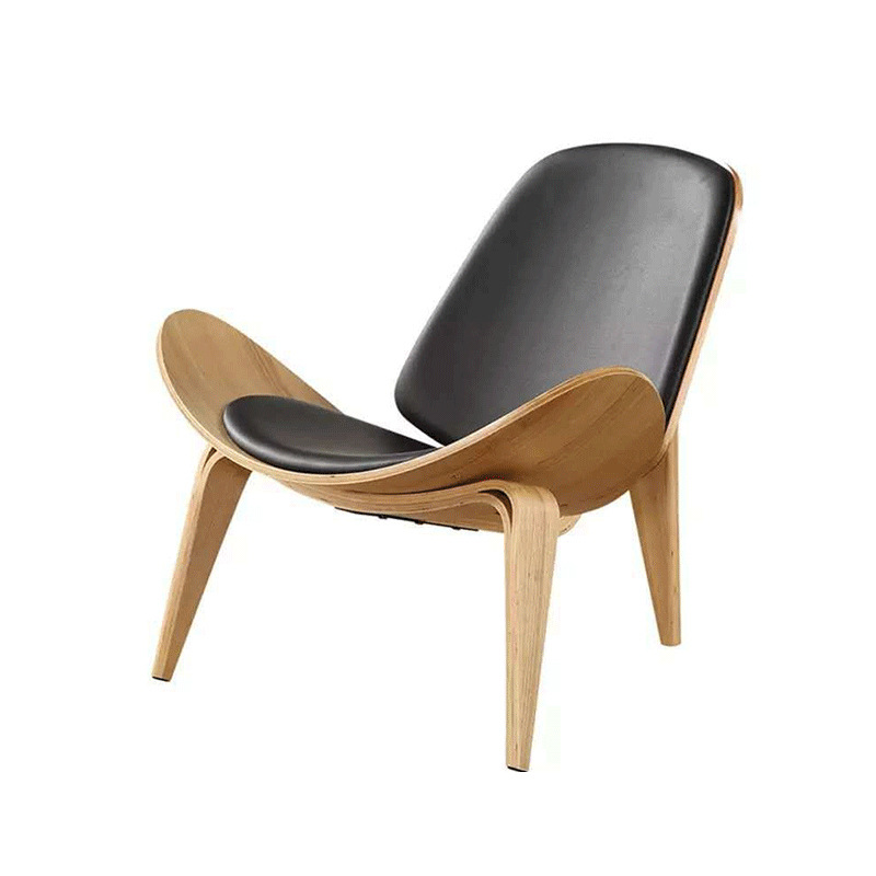 Aircraft chair Nordic shell chair Single sofa chair bending modern…