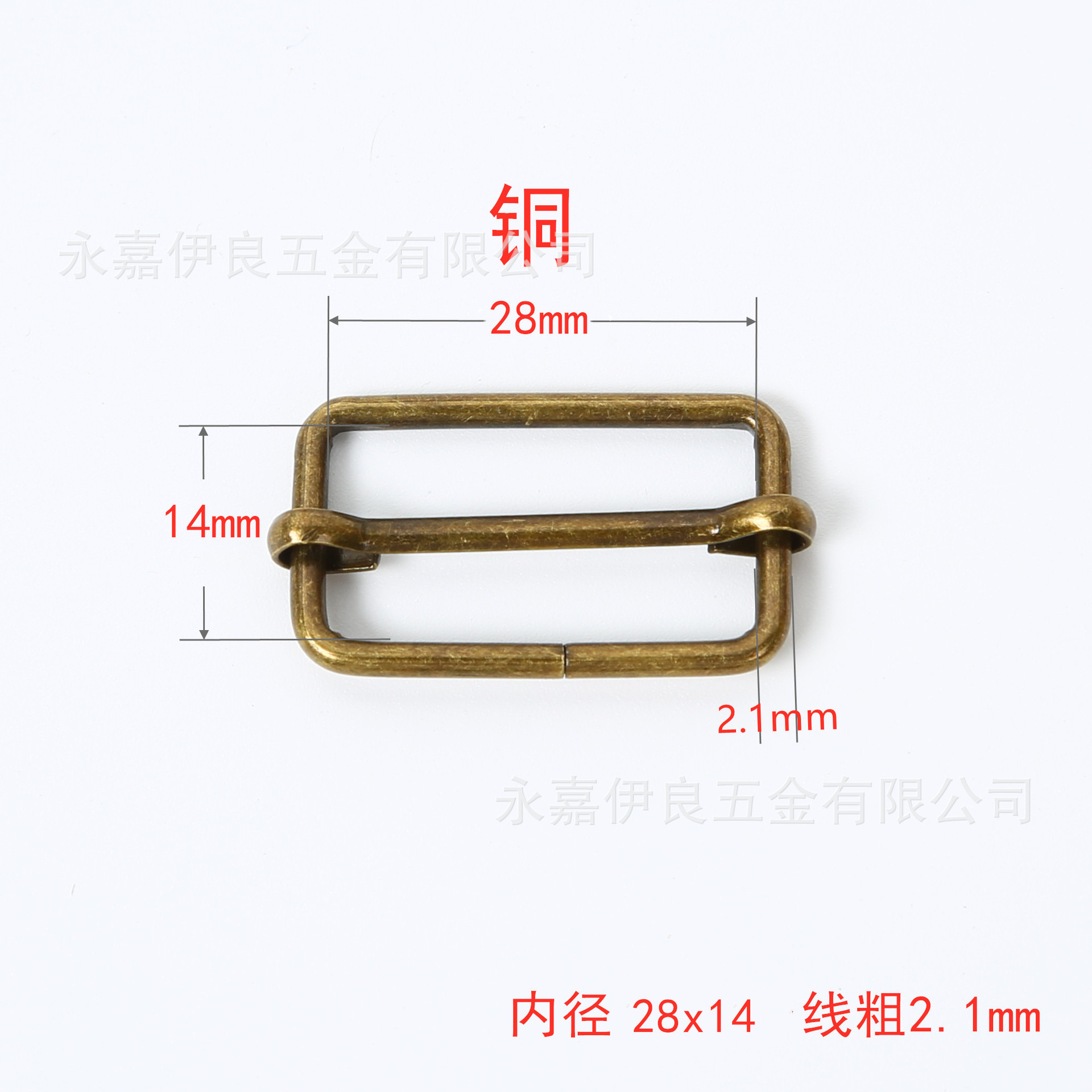 Venta directa de fábrica de hebillas metálicas en forma de D en stock, hebillas ajustables de acero inoxidable, nuevas hebillas de tracción, hebillas de tres niveles de cobre, hebillas de alambre de hierro. image 46