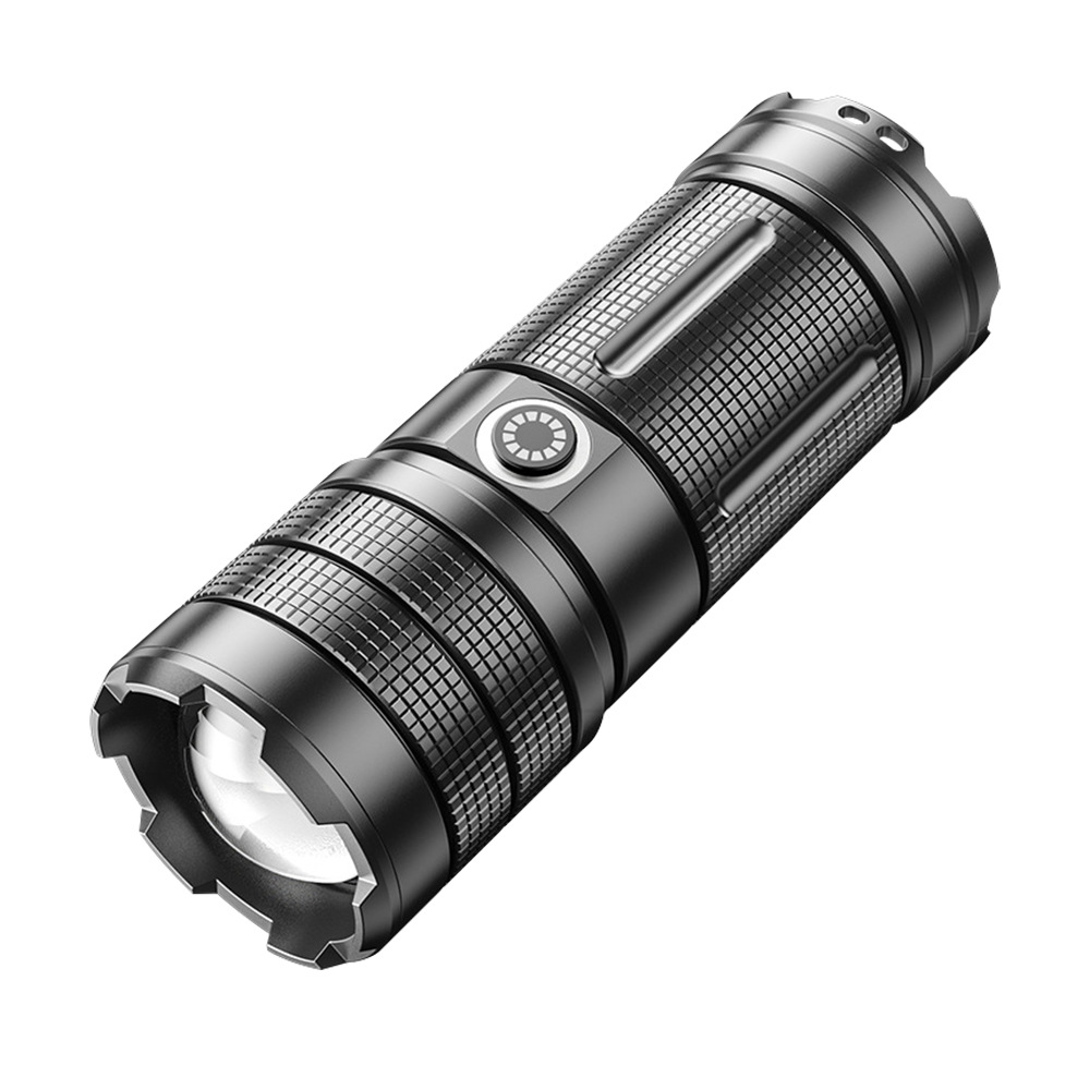 Nuevo blanco linterna láser al aire libre impermeable de alta potencia brillante Lámpara de iluminación de emergencia portátil de larga resistencia Super tiro largo