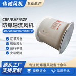 伟诚CBF/BAF-300/400/500/600带百叶式220V防爆轴流风机排风扇