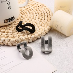 Stackable hanging wardrobe saves space, PP velvet invisible hooks, mini small hangers, hanger accessories hooks