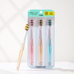 Benocheng Household High-Grade Soft Bristle Toothbrush Volcanic Charcoal Wide Head Cleaning Toothbrush Manufacturer Wholesale Custom