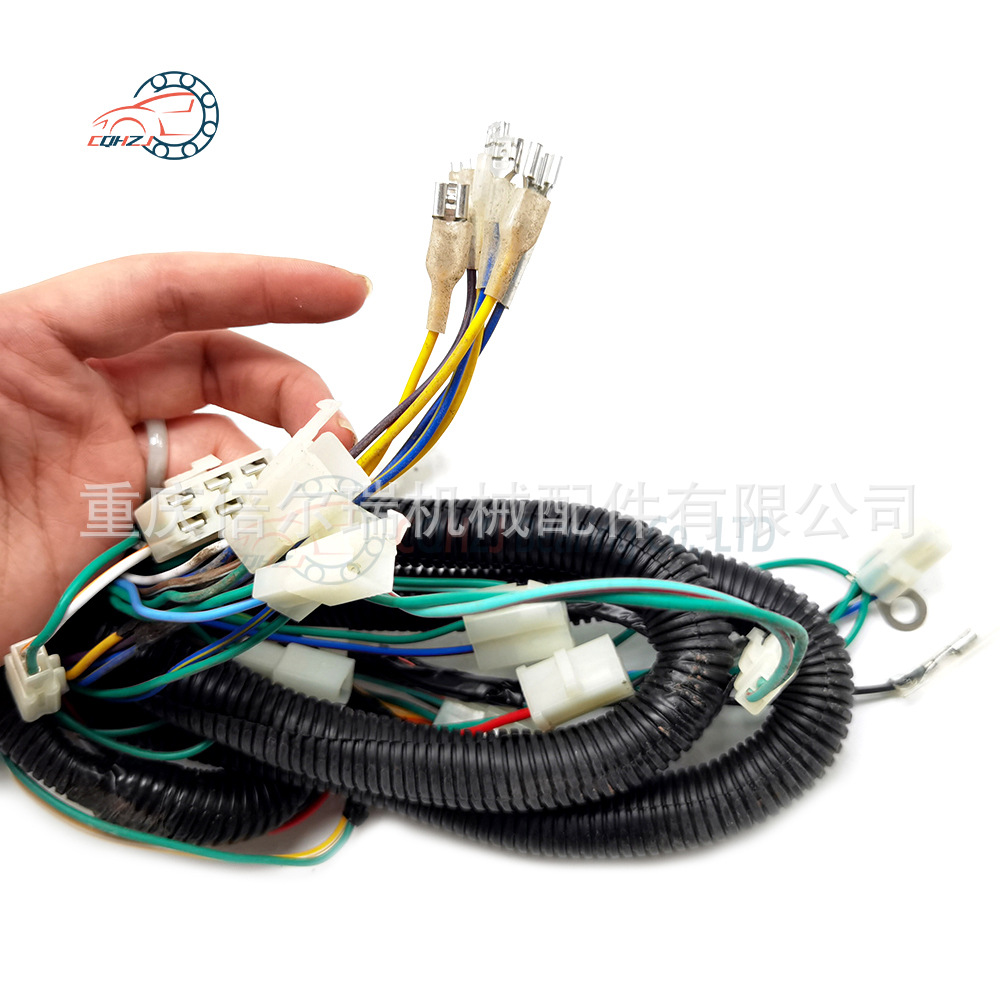 Motocicleta CG150 todo el vehículo cable de circuito de línea de luz trasera línea de luz de freno luz de marcha atrás línea de alimentación de luz de marcha atrás