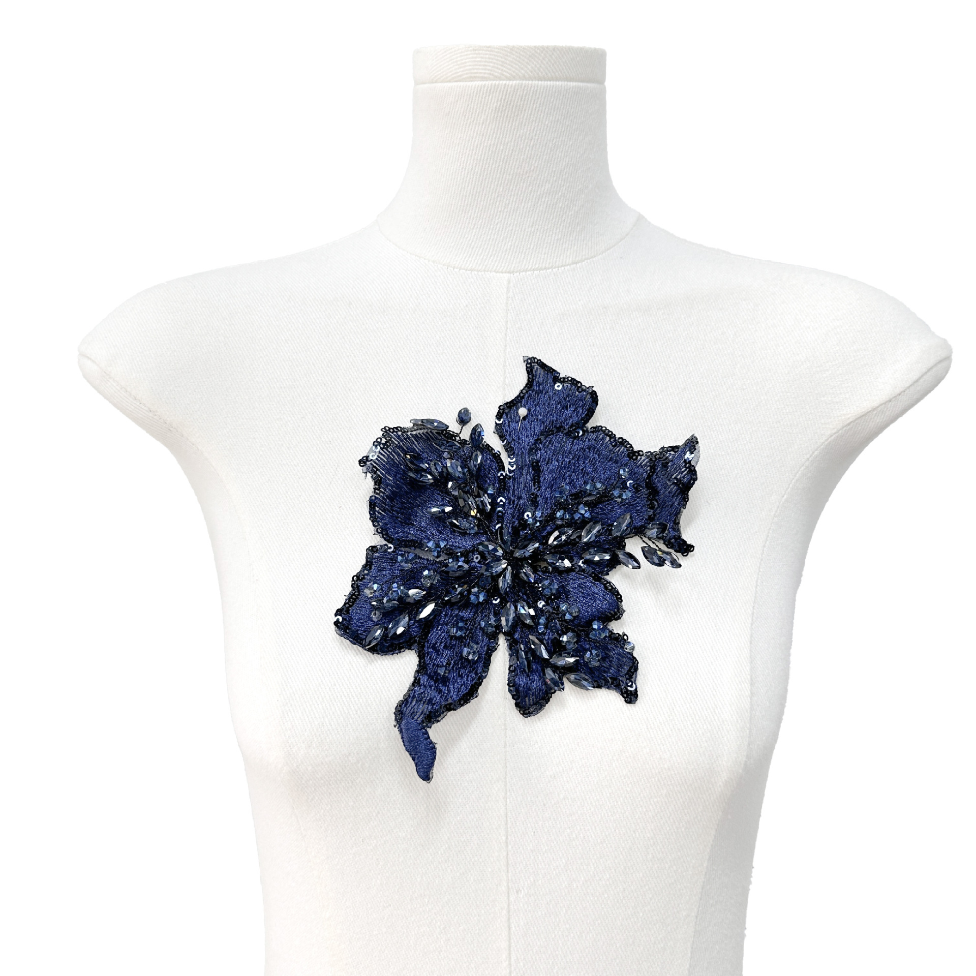 Multicolor sequinilla perla tela flor de arce decalco ropa accesorios accesorios colgantes accesorios para el cabello decoración de boda