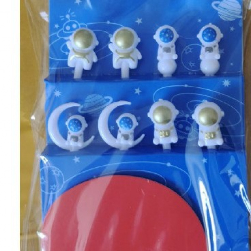 Japón hogar dibujos animados horquilla de fruta creativa para niños animales lindos horquilla de fruta de plástico set Bento stick