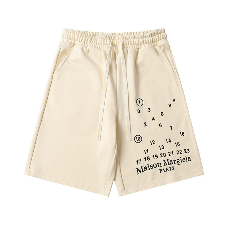 Высококачественная MAISON Margiela 24SS Magila цифровой узор мужские и женские модные хлопковые повседневные шорты