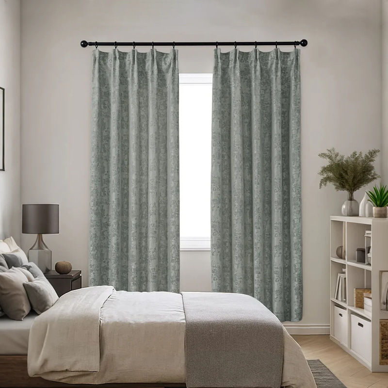 Transfronterizo Amazon Jacquard cortinas