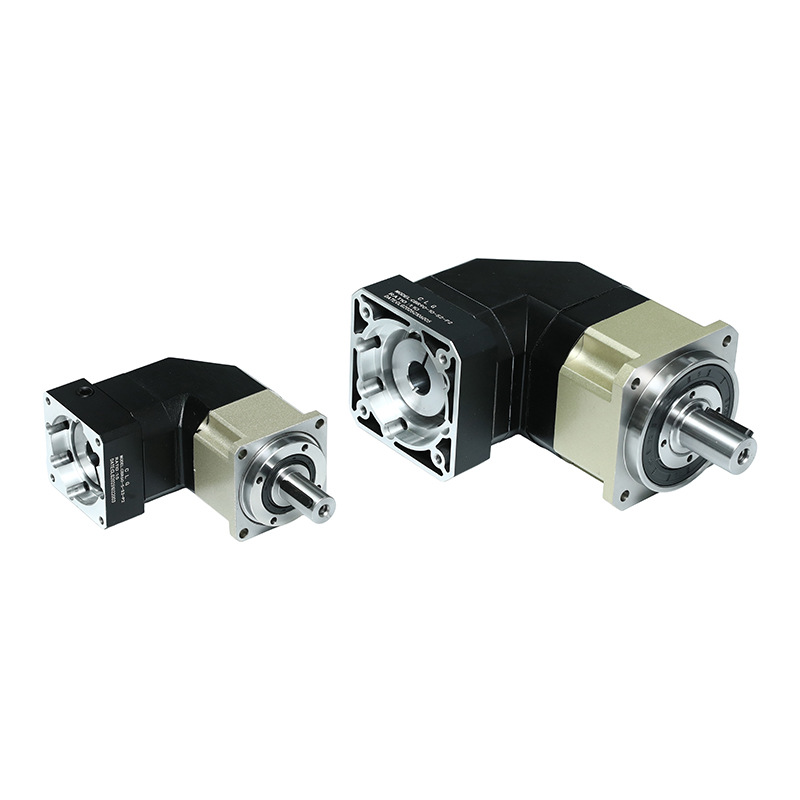 Precision Right-Angle Helical Tooth Planetary Reducer 60/90/115/142 Reducer Motor Servo Motor Gear Box