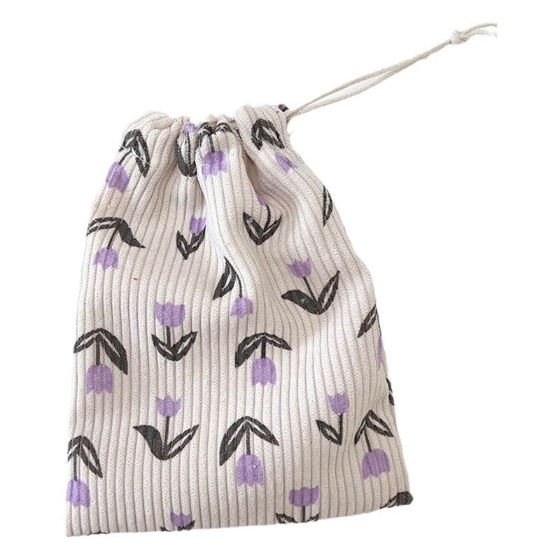 Pana MINI BOLSA cordón lápiz labial cosméticos viaje bolsa de almacenamiento portátil niñas clave moneda monedero bolsa