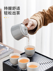 A5L旅行功夫茶具小套裝戶外便攜式陶瓷泡茶壺茶杯