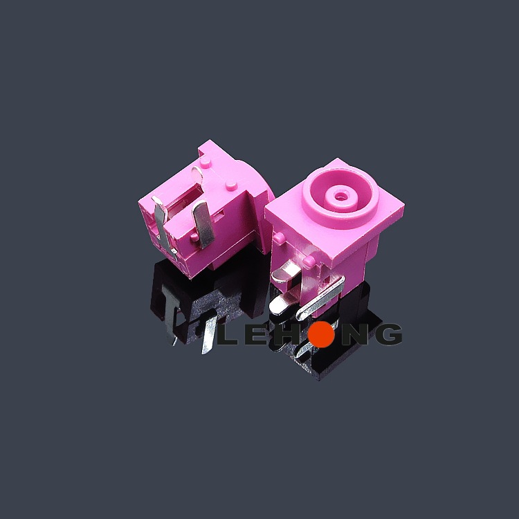 DC-038-13粉红色7.0*1.45/耐高温环保/DC电源插座/直流DC插座